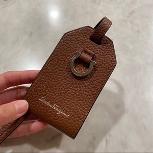 Salvatore Ferragamo luggage tag